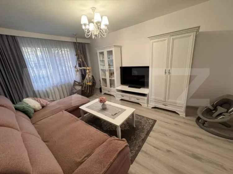 Vanzare apartament 3 camere complet mobilat in zona Tudor Livezeni