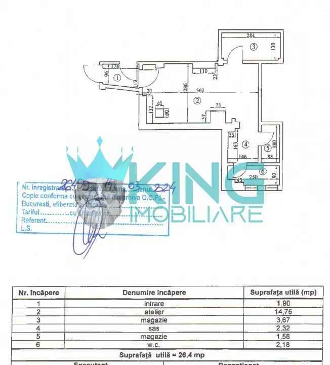 Spatiu comercial 26mp | Stradal |Vad comercial | Piata Drumul Taberei