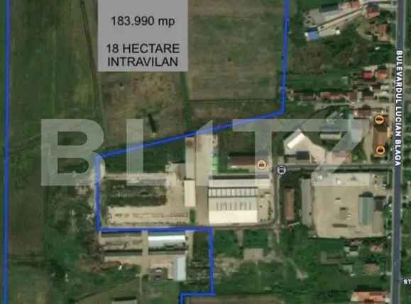 Teren intravilan | 183.990 MP | Zona Lucian Blaga