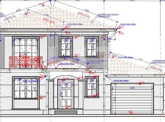 Vanzare casa individuala 4 camere in Dumbravita cu teren si terasa