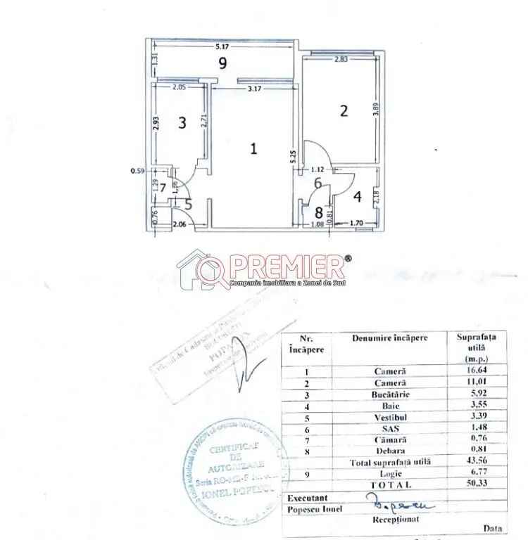 ! Metrou Piata Sudului - Blv. Obregia - 2 camere