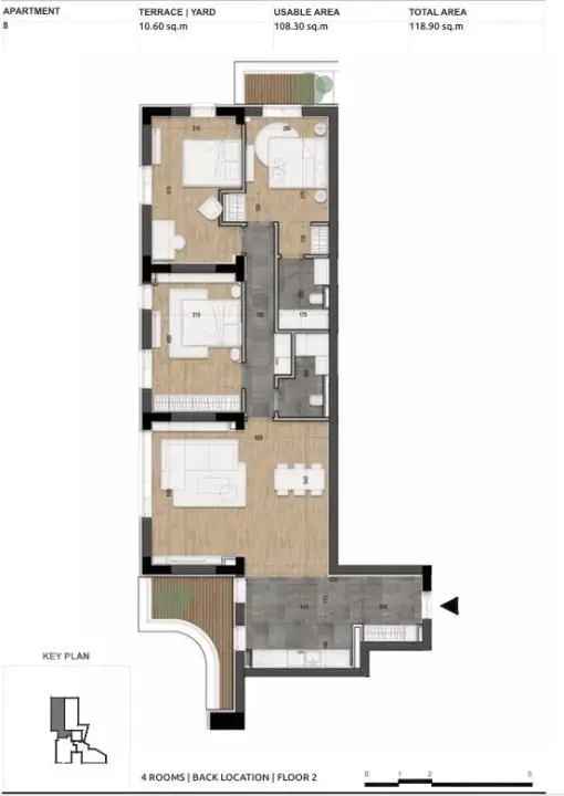 apartament de vanzare 4 camere decomandat licurg cartierul armenesc