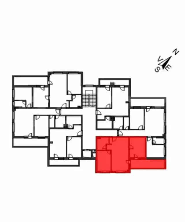 Apartament 3 camere Finisat Centrala Termică Terasa Parcare
