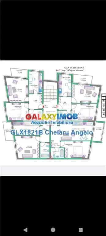 Apartament 2 Camere Ferentari Toporasi 50mp An 2024