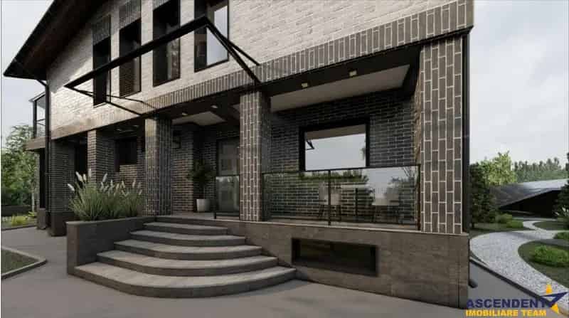 Casa 880mp cu teren 2000mp - Finisaje Rosu - Potential SPA
