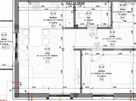 Apartament de vanzare modern in Mosnita Noua cu 2 locuri de parcare