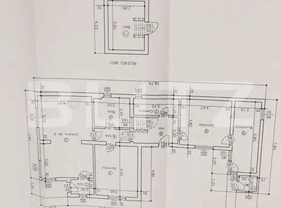 Casa individuala, 3 camere, 120 mp utili, teren 250 mp, Traian