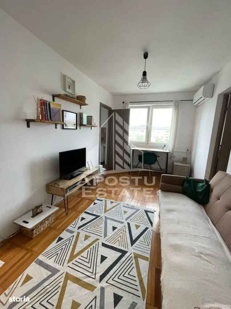 Vanzare apartament cu 2 camere complet mobilat in zona Sagului