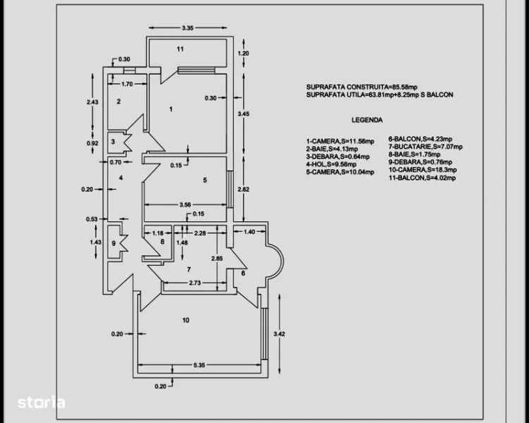 Vânzare apartamente 3 camere decomandate în Vaslui