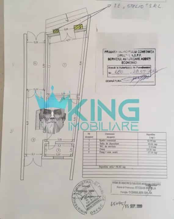 Spatiu Comercial Dacia 70 mp - Birouri Catering Magazin