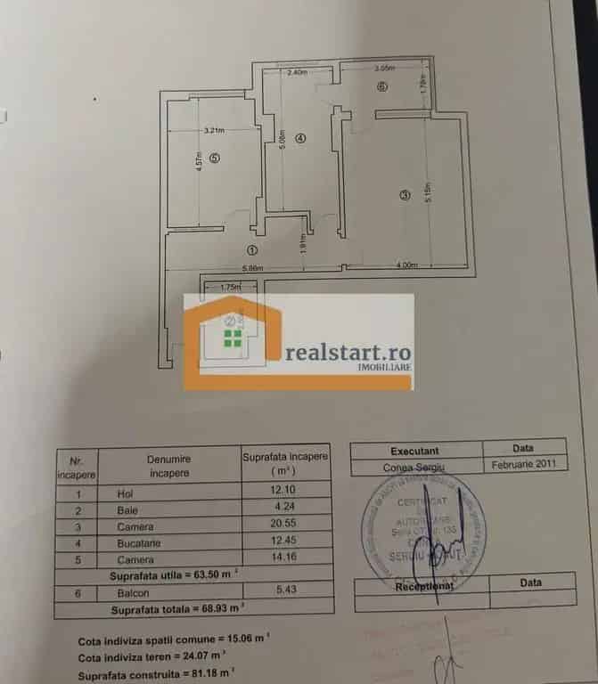 Apartament 68 Complet Mobilat Utilat Priveliste Superba