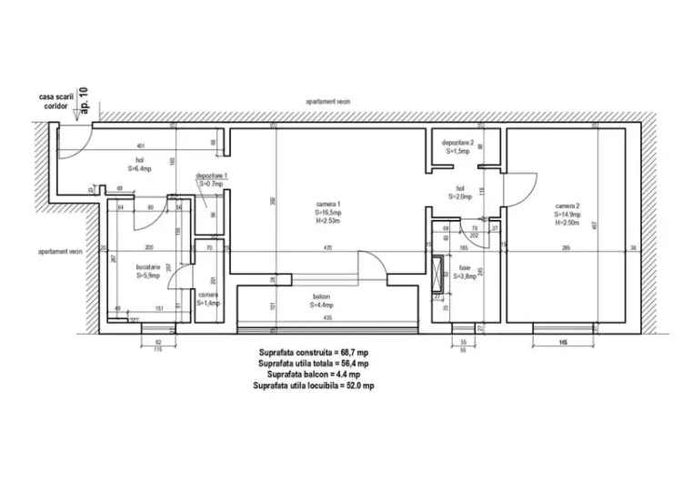 Inchirere apartamente 2 camere in zona Circumvalatiunii