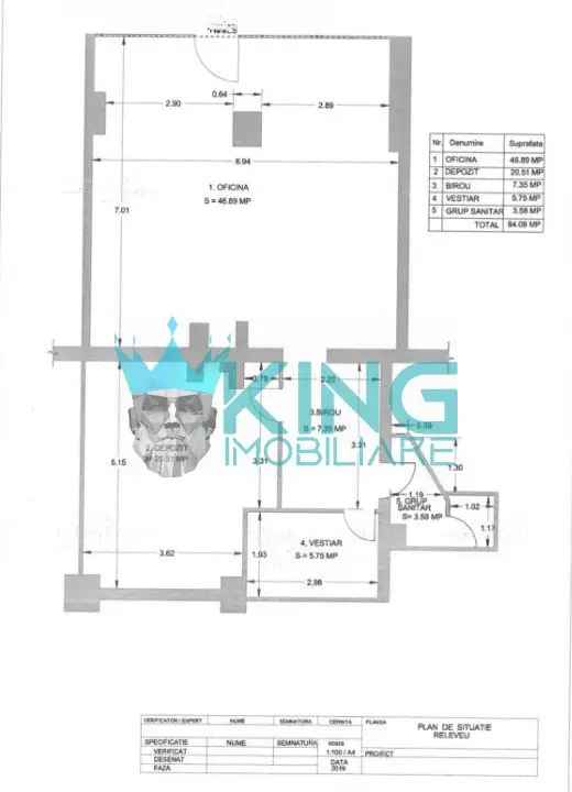 Rahova - Margeanului | Spatiu Comercial | Centrala Proprie | 84mp | Vitrina |