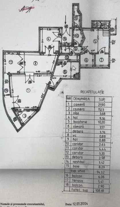 Apartament de vânzare 3 camere Calea Victoriei necesita renovare