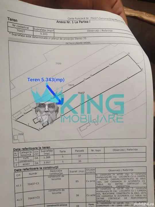 VANZARE Teren 5343mp | situat in Dragomiresti Dambovita | intravilan | utilat