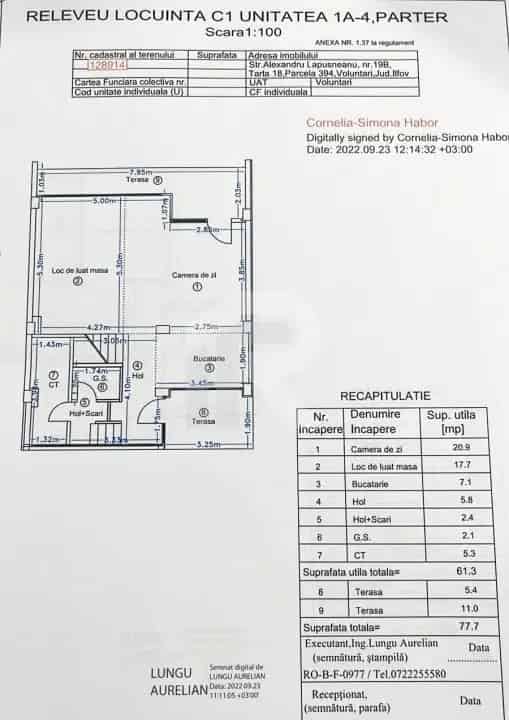 Vila Baneasa langa Lac 6 Camere 153mp Curte 134mp