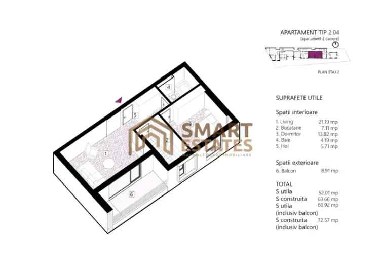 Rent Apartamente 2 Camere Piața Romană Cu Comision 0%