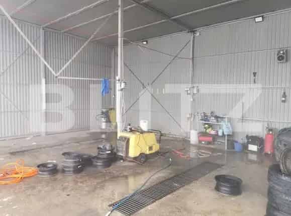 Hală Comercială Itcani Spălătorie Auto Vulcanizare 128mp