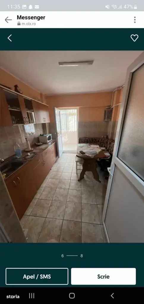 Vânzare apartament 2 camere decomandat Faleza Nord cu balcon închis