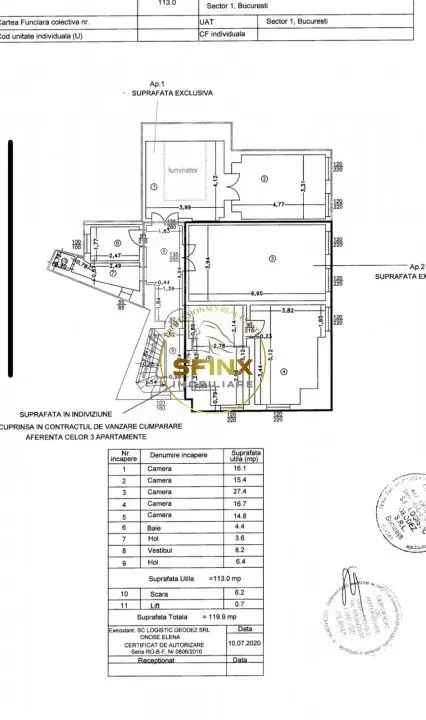 Inchiriere triplex exceptional pe Bulevardul Lascar Catargiu