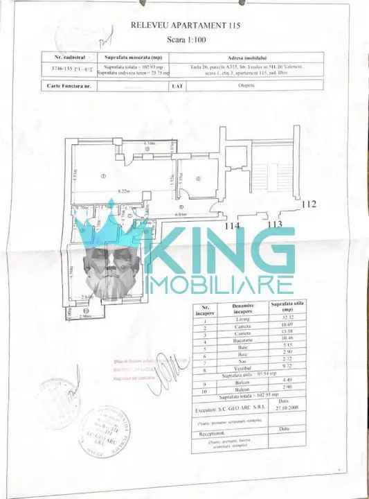 3 Camere | Gran Residencia-Otopeni | Centrala | Parcare | 3/5 Lift