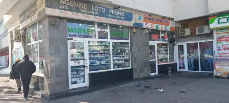 Vand spații comerciale Pantelimon 188 mp parter de bloc zona cu vad