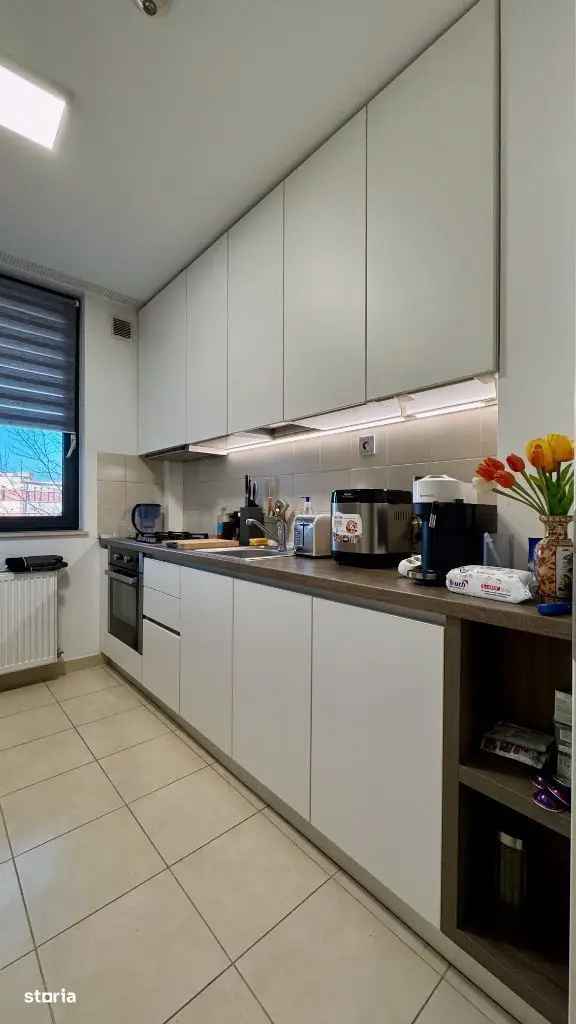 Vânzare apartament 3 camere modern în Voluntari cu balcon și parcare