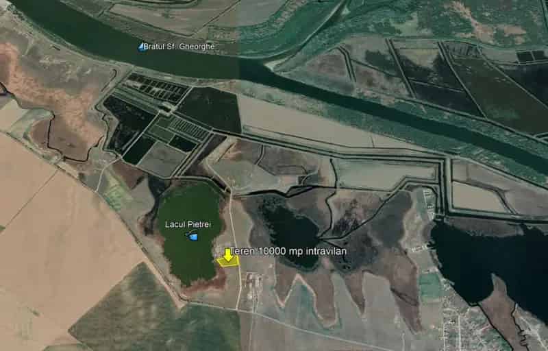 Teren Intravilan 1 Ha Lac Murighiol Parc Fotovoltaic Turism