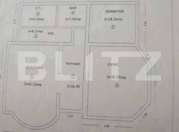 Casa individuala, 600 mp teren, Baciu