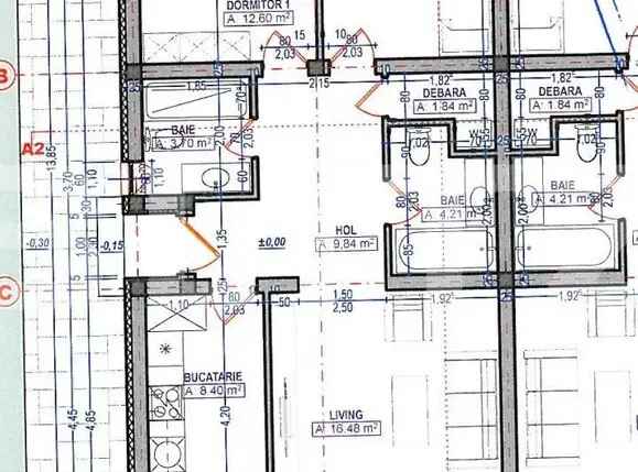 Vanzare duplex 3 camere cu 2 bai in Mosnita Noua cu teren generos