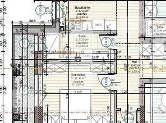 Apartament de 3 camere, 72,3 mp utili, Calea Moldovei, bloc nou