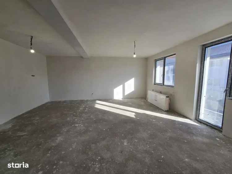 Apartament de vanzare cu 2 camere semifinisat in Floresti