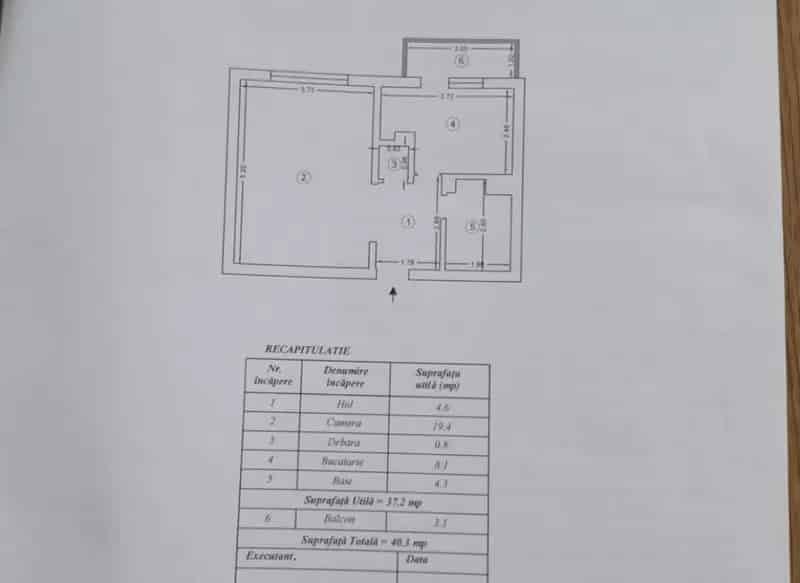 Apartament 1 Camera Zona Moara de Foc Iasi