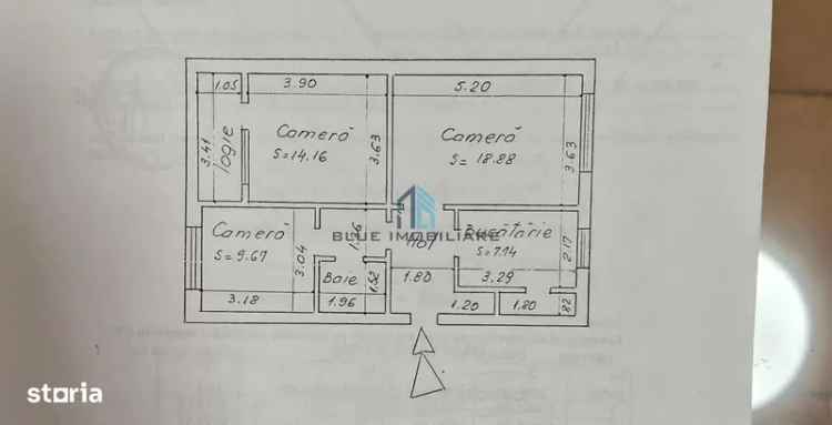 Apartament de vânzare, 3 camere, Iulius Mall, confort excelent