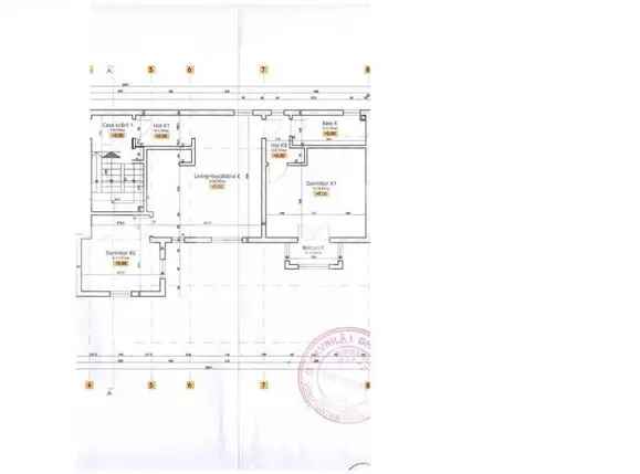 Apartament cu 3 camere, zona centrala