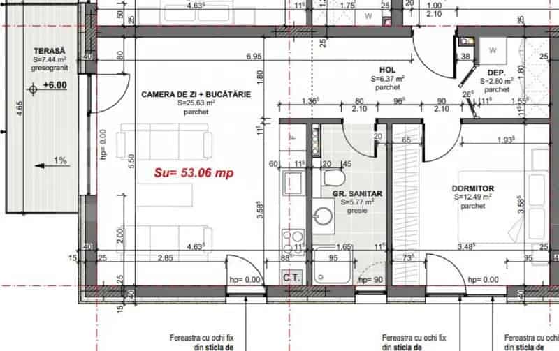 Apartament 2 Camere Bloc Nou Premium Apahida