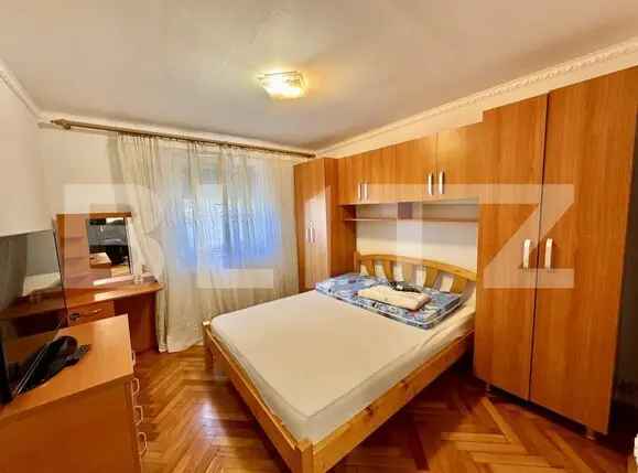 Apartament 3 camere, 54 mp, cu balcon, aproape de Spitalul Judetean