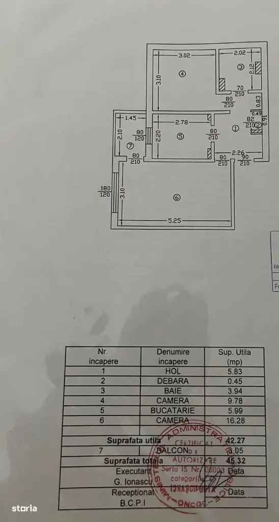 Cumparare apartamente 2 camere decomandate zona Dacia