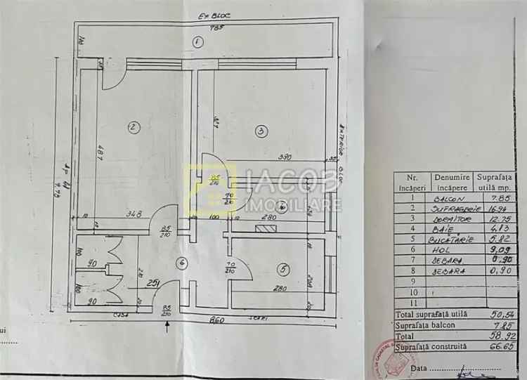 Vânzare apartament 2 camere decomandate zona Orizont etaj 10