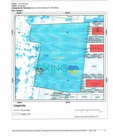 Teren 14159mp | Deschidere 90ml | Utilitati in zona | Berceni