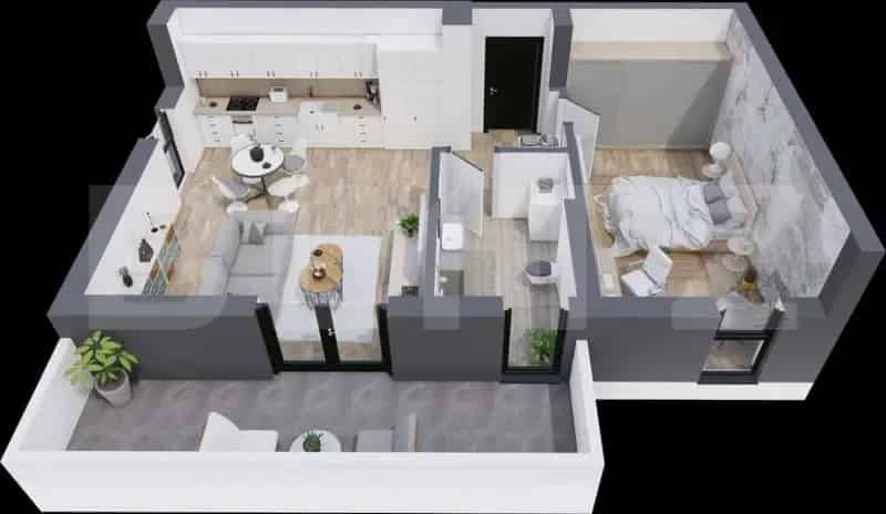 Apartament 2 camere Ateneo Torontalului - 56 mp + terasa 12 mp