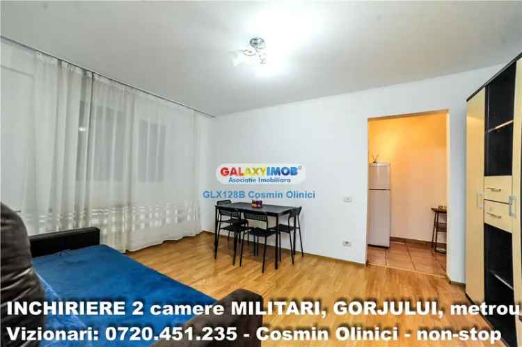 Inchiriere 2 camere MILITARI Gorjului, 5 minute metrou