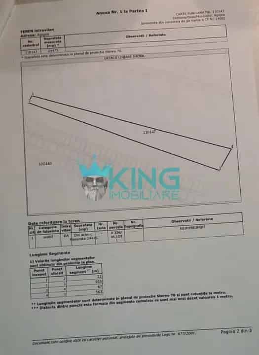 Teren Intravilan Agigea Constanta 24475 mp Lotizabil DN38