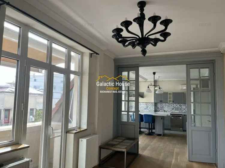 Apartament de vanzare 4 camere in vila zona Kiseleff cu facilitati moderne