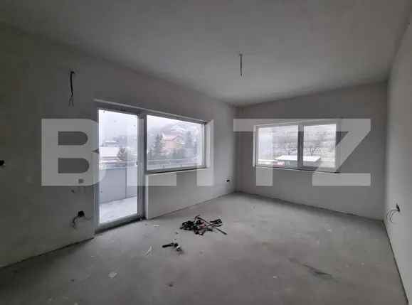 Vânzare apartamente 2 camere semifinisat în Baciu cu balcon și modern