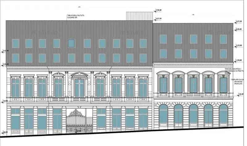 Bloc Vanzare Piata Unirii 2500mp 24 Apartamente Spatii Comerciale