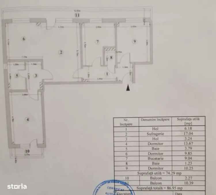 Vânzare apartamente Nordic în George Enescu cu 4 camere