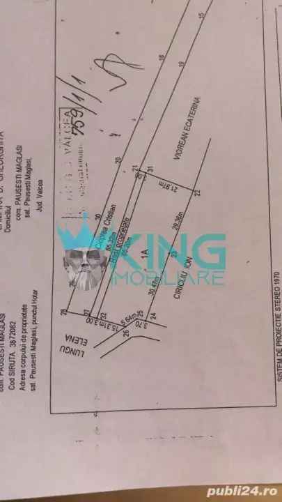 Teren intravilan | Pretabil pt. constructii | Zona linistita | 1300 mp