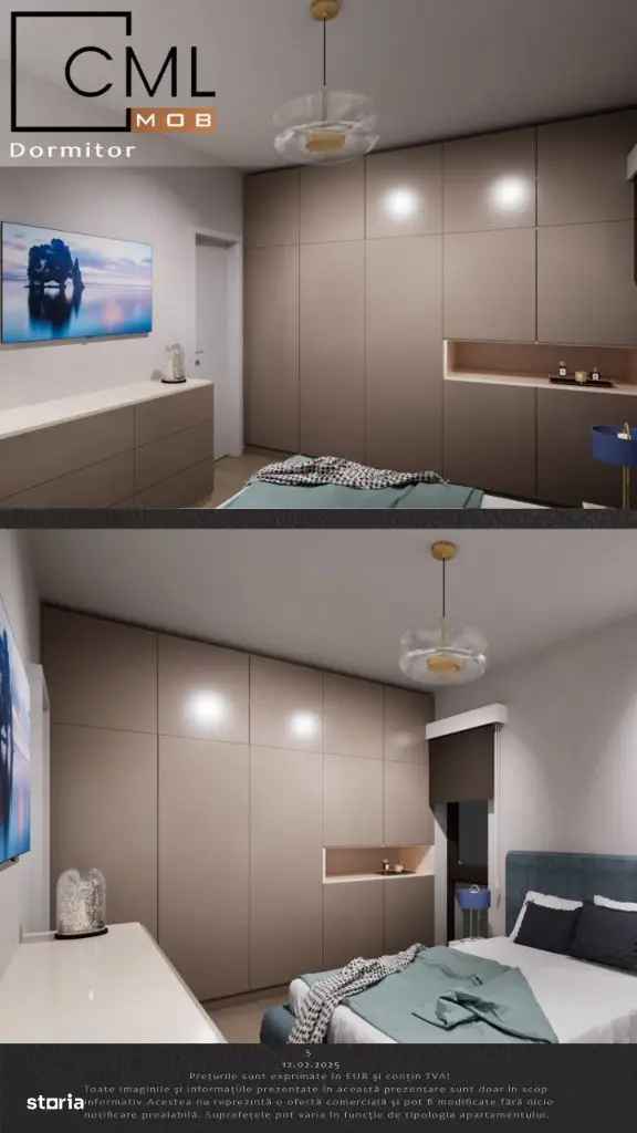 Vanzare apartamente 3 camere decomandate complet mobilate in Bragadiru Haliu