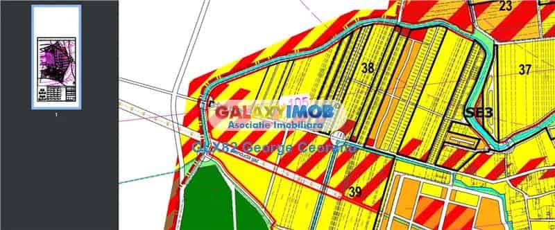 Teren 11000 mp Tunari Otopeni 31m deschidere